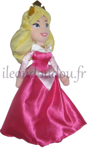 Poupée Aurore princesse Disney en tissu satiné Disney Baby, Nicotoy, Simba Toys (Dickie)
