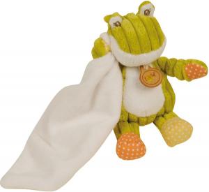 Peluche grenouille verte avec doudou BN735 Baby Nat