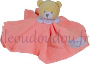 Doudou ours rose - L'Ange DC2358 Doudou et compagnie