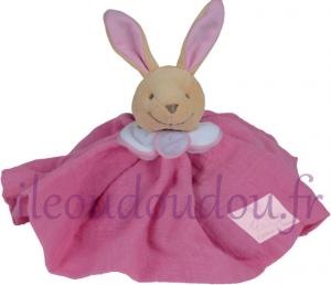 Doudou lapin rose - L'Ange DC2358 Doudou et compagnie