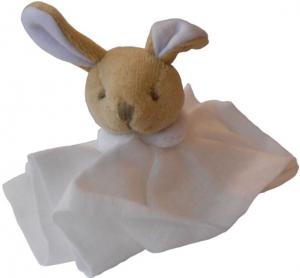 Mini doudou lapin L'ange blanc - DC2357 Doudou et compagnie