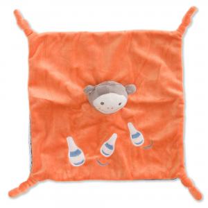 Doudou singe orange quilles  Jogystar, Kiabi - Kitchoun