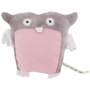 Peluche chouette rose DPAM (Du Pareil Au Même)