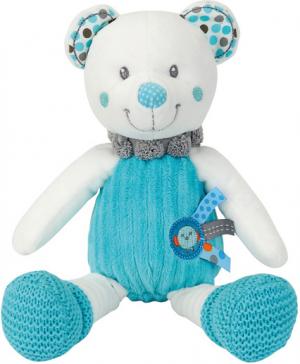 Peluche ours bleu et blanc *Little hug* Nicotoy