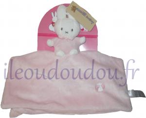 Doudou Miffy lapin rose Molli Baby, Miffy