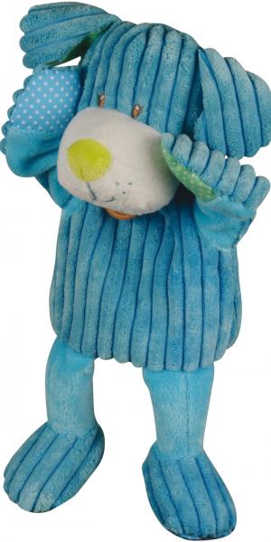 Doudou chien bleu marionnette Doubambin BN697 Baby Nat