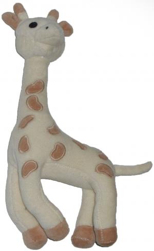 Peluche Sophie la girafe, contenant un grelot, So'Pure Vulli