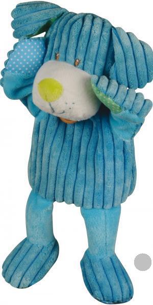 Doudou chien bleu marionnette Doubambin BN697 Baby Nat