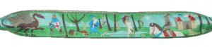 Attache-doudou Chevaliers et dragons Polkadot
