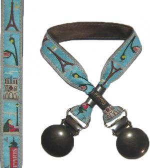 Attache-doudou Paris Polkadot