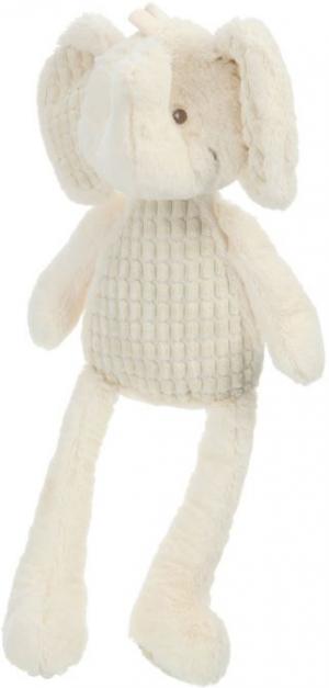 Peluche éléphant blanc 40 cm Nicotoy, Tex Baby, Carrefour