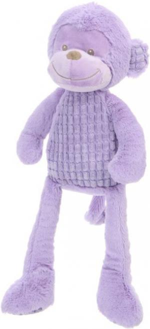 Peluche singe violet 40 cm Nicotoy, Tex Baby