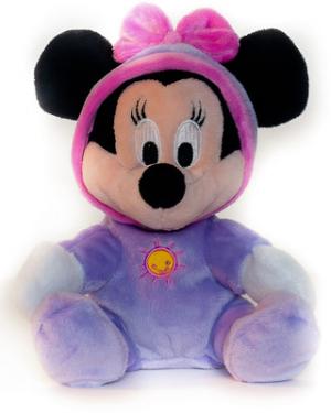 Doudou peluche Minnie en grenouillère mauve Petit modèle Disney Baby, Nicotoy, Simba Toys (Dickie)