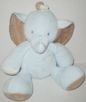 Peluche éléphant bleu Rigolos Nattou