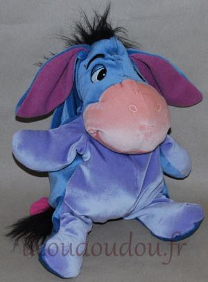 Peluche bleu et mauve Bourriquet Disney Baby, Nicotoy, Simba Toys (Dickie)