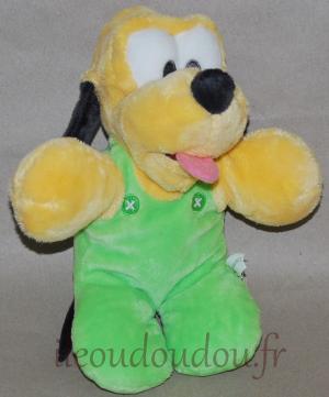 Peluche vert et jaune Pluto Disney Baby, Nicotoy, Simba Toys (Dickie)