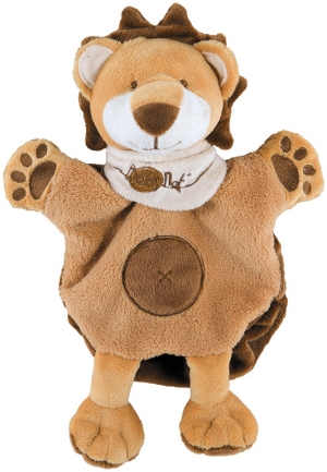 Marionnette lion marron BN908 Baby Nat