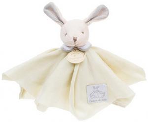 Doudou lapin blanc crème - L'Ange DC2358 Doudou et compagnie
