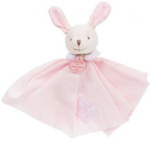 Doudou lapin rose - L'Ange DC2358 Doudou et compagnie