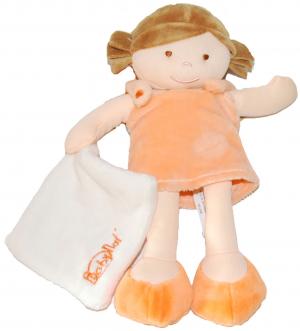 Poupée orange doudou Les p'tites chipies BN758 - 26 cm Baby Nat