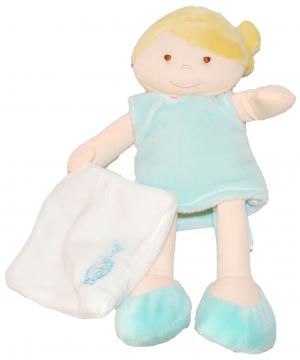 Poupée bleue doudou Les p'tites chipies BN758 - 26 cm Baby Nat