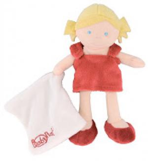 Poupée rouge tenant un doudou - Les p'tites chipies - petit modèle - BN757 Baby Nat