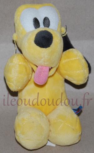 Peluche chien jaune Pluto Nicotoy, Disney Baby, Simba Toys (Dickie)