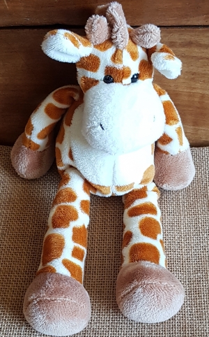 Peluche girafe marron et crème Nicotoy, Simba Toys (Dickie)