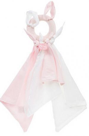 Doudou l'Ange poignée ours rose - DC2366 Doudou et compagnie