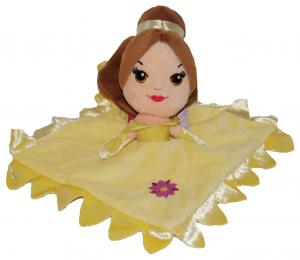Doudou princesse jaune Belle Disney Baby, Nicotoy, Simba Toys (Dickie)