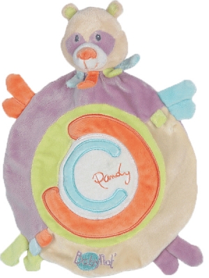 Doudou Pandy panda rond BN889 Baby Nat