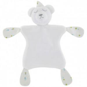 Doudou ours blanc DPAM (Du Pareil Au Même)