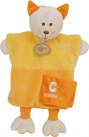 Marionnette C comme... chat jaune BN899 Baby Nat