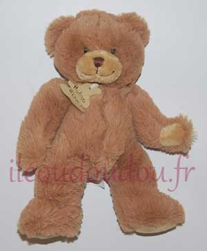 Peluche ours marron CALIN'OURS - HO1155 Histoire d'ours