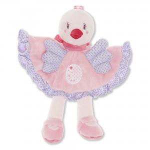 Doudou oiseau rond rose Kiabi Nicotoy, Kiabi - Kitchoun