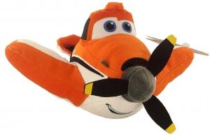Peluche avion orange Dusty Planes Disney Baby, Nicotoy, Simba Toys (Dickie)