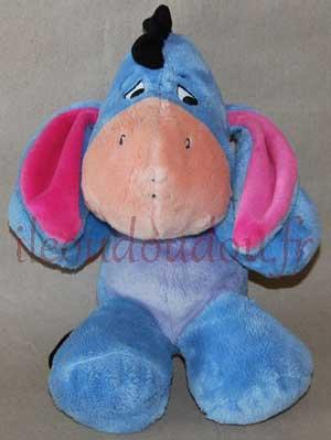Peluche Bourriquet rose et bleu Disney Baby, Nicotoy, Simba Toys (Dickie)