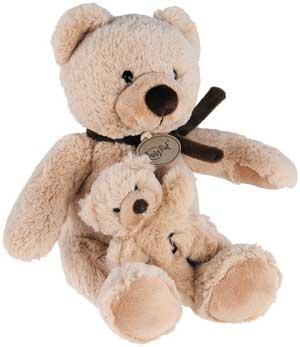 Peluche musicale ours marron - BN942 Baby Nat