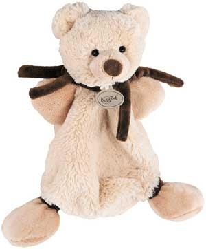 Doudou ours marron écharpe - BN940 Baby Nat