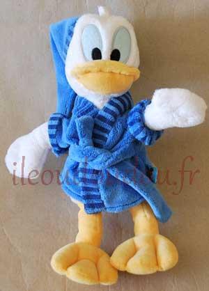 Peluche canard Donald bleu blanc et jaune Disney Baby, Nicotoy, Simba Toys (Dickie)