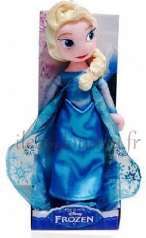 Poupée Elsa bleu rose et doré Disney Baby, Nicotoy, Simba Toys (Dickie)