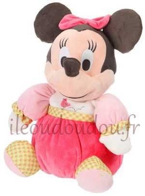 Peluche Minnie rose Grand modèle Disney Baby, Nicotoy, Simba Toys (Dickie)