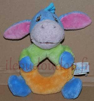 Hochet bourriquet vert et orange et bleu Disney Baby, Nicotoy, Simba Toys (Dickie)