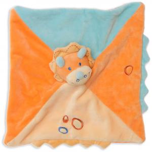 Doudou dinosaure dragon orange et bleu Jogystar, Kiabi - Kitchoun