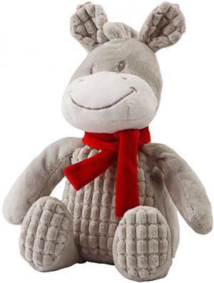 Peluche âne cheval gris écharpe rouge Nicotoy, Simba Toys (Dickie)