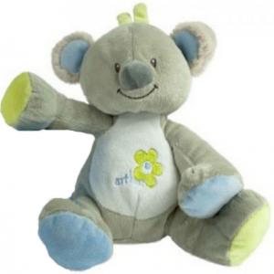Peluche koala Arthur gris bleu vert Arthur et Lola - Bébisol