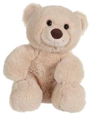 Peluche ours blanc crème *Huggy Bear Nature* Gipsy