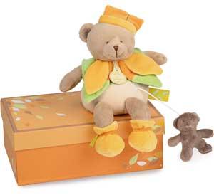 Peluche musicale ours Mélis DC2648 Doudou et compagnie