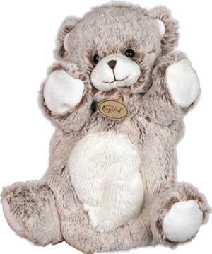 Marionnette ours marron Les Flocons BN054 Baby Nat