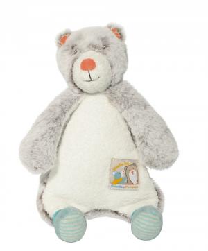 Peluche ours Biscotte et Pompon Moulin Roty